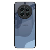 Navy Blue Ombre Realme 12 Plus 5G Glass Back Cover Online