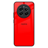 Blood Red Realme 12 Plus 5G Glass Back Cover Online