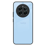 Pastel Sky Blue Realme 12 Plus 5G Glass Back Cover Online