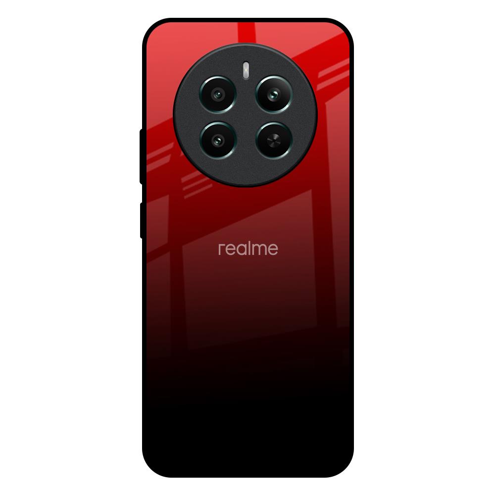 Maroon Faded Realme 12 Plus 5G Glass Back Cover Online