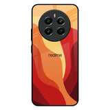 Magma Color Pattern Realme 12 Plus 5G Glass Back Cover Online