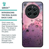 Space Doodles Glass Case for Realme 12 Plus 5G