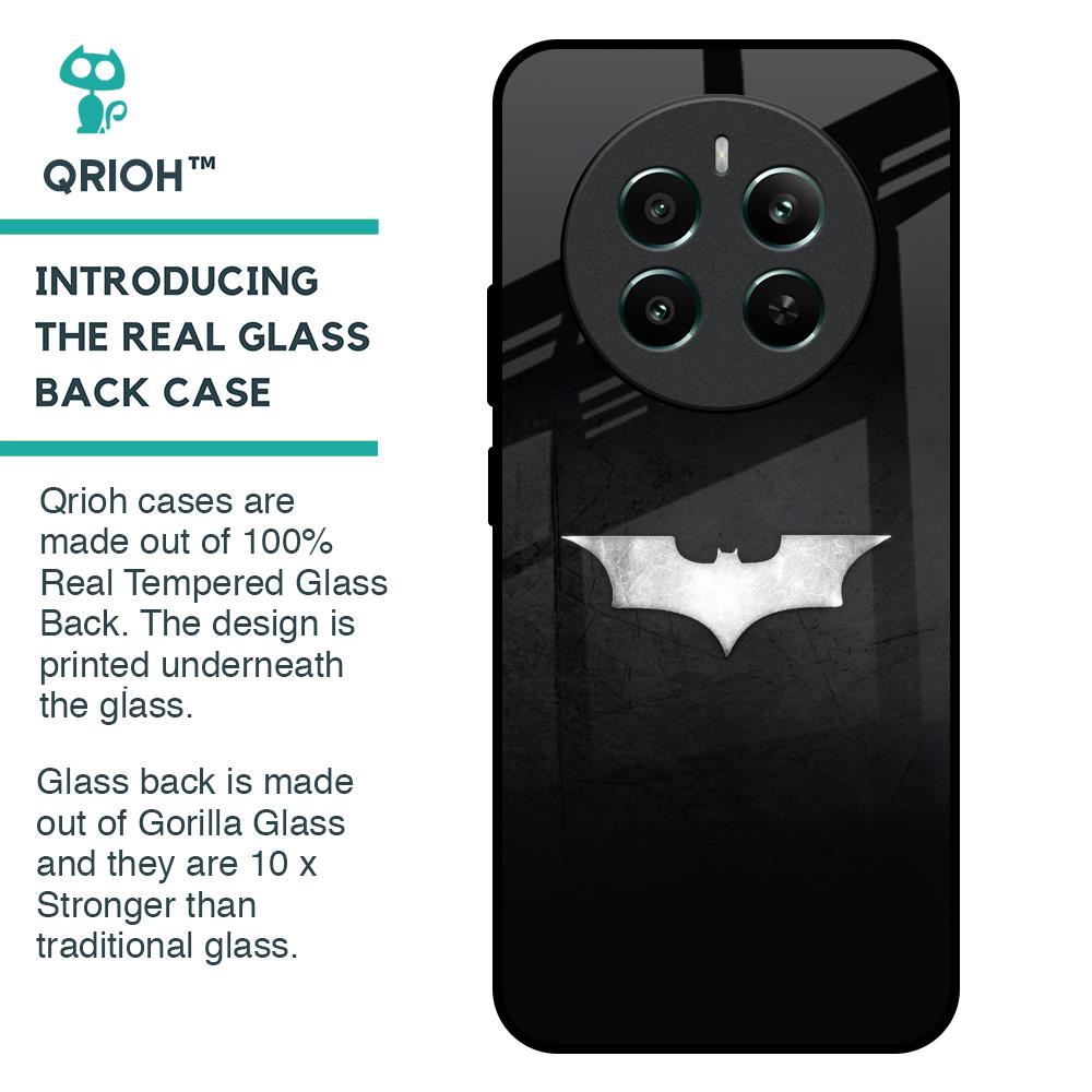 Super Hero Logo Glass Case for Realme 12 Plus 5G
