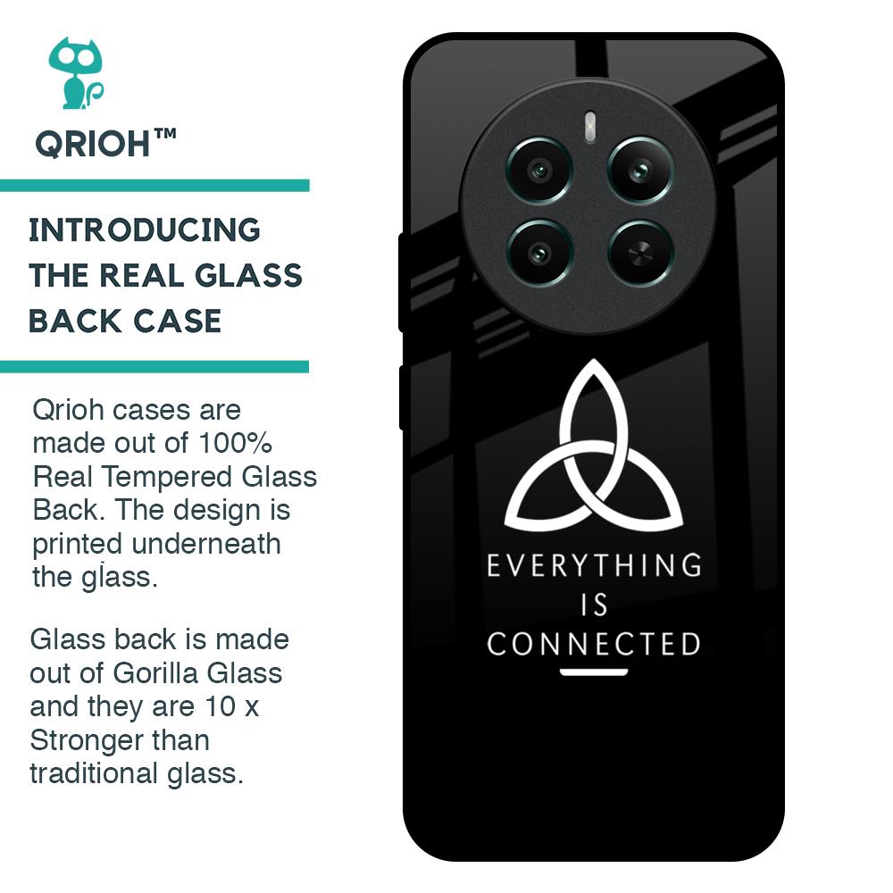 Everything Is Connected Glass Case for Realme 12 Plus 5G