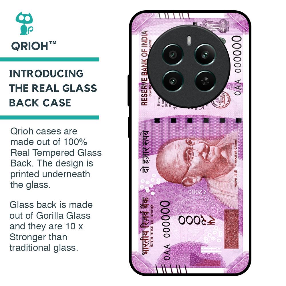 Stock Out Currency Glass Case for Realme 12 Plus 5G