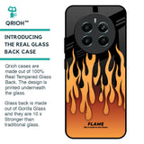 Fire Flame Glass Case for Realme 12 Plus 5G