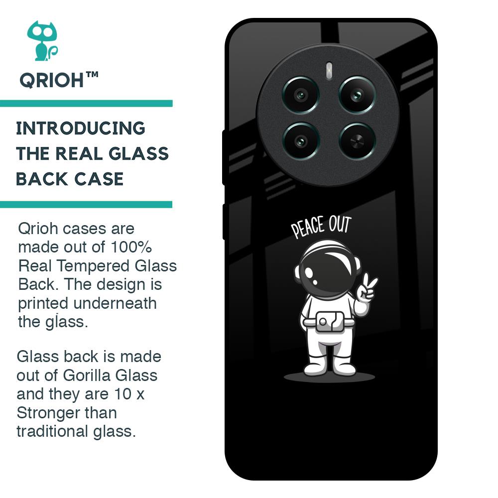 Peace Out Astro Glass Case for Realme 12 Plus 5G