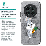 Cute Baby Bunny Glass Case for Realme 12 Plus 5G