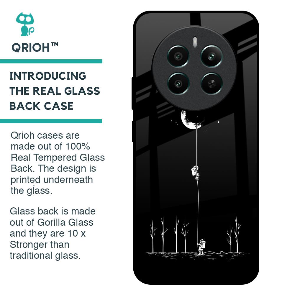 Catch the Moon Glass Case for Realme 12 Plus 5G