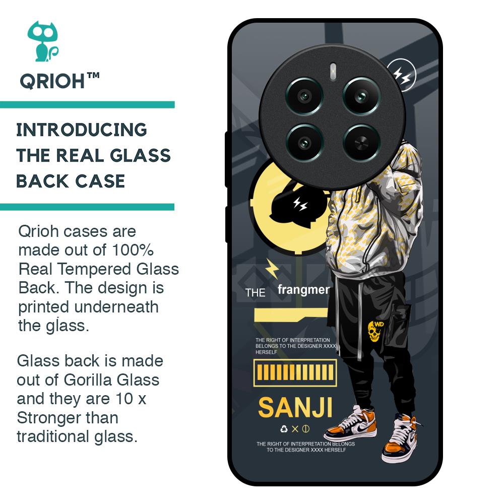 Cool Sanji Glass Case for Realme 12 Plus 5G