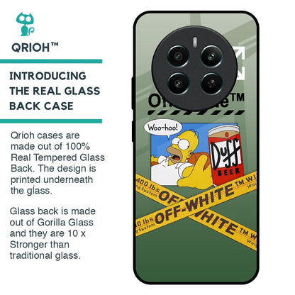 Duff Beer Glass Case for Realme 12 Plus 5G