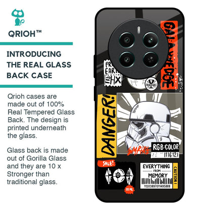 Galaxy Edge Glass Case for Realme 12 Plus 5G