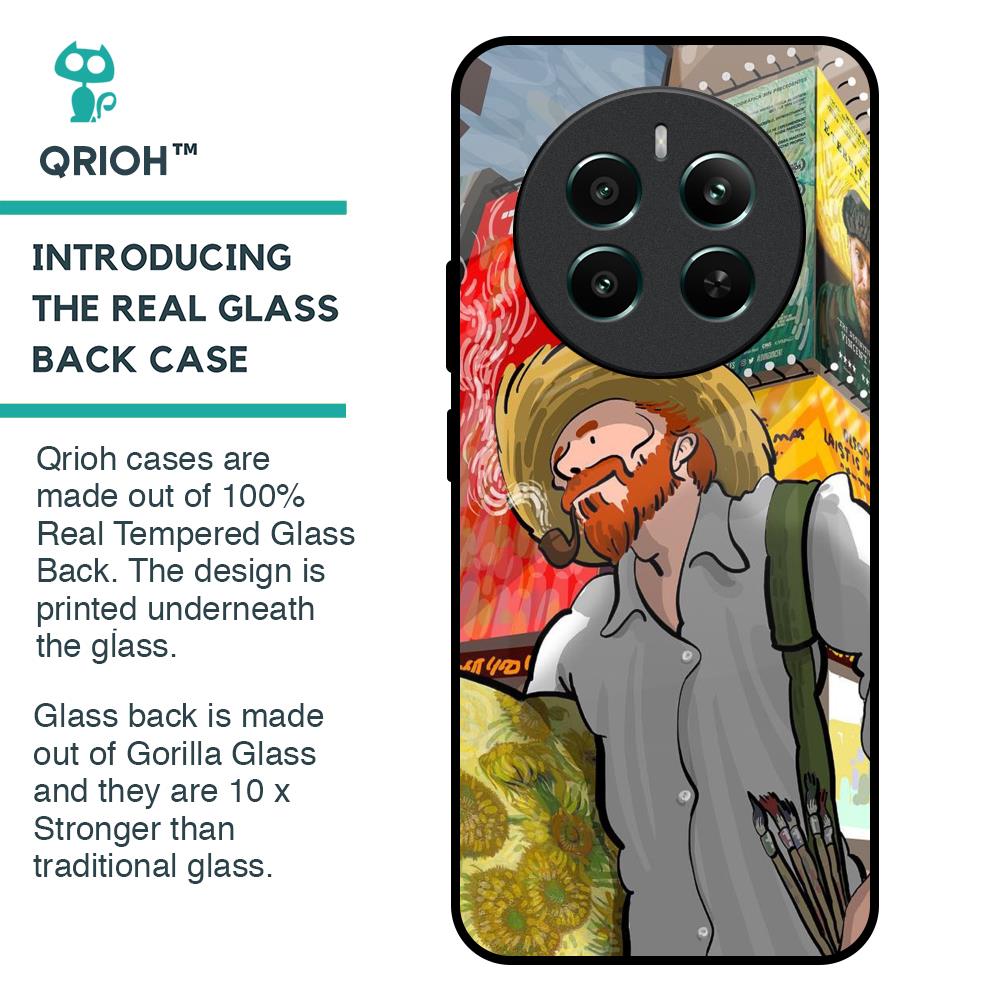 Loving Vincent Glass Case for Realme 12 Plus 5G