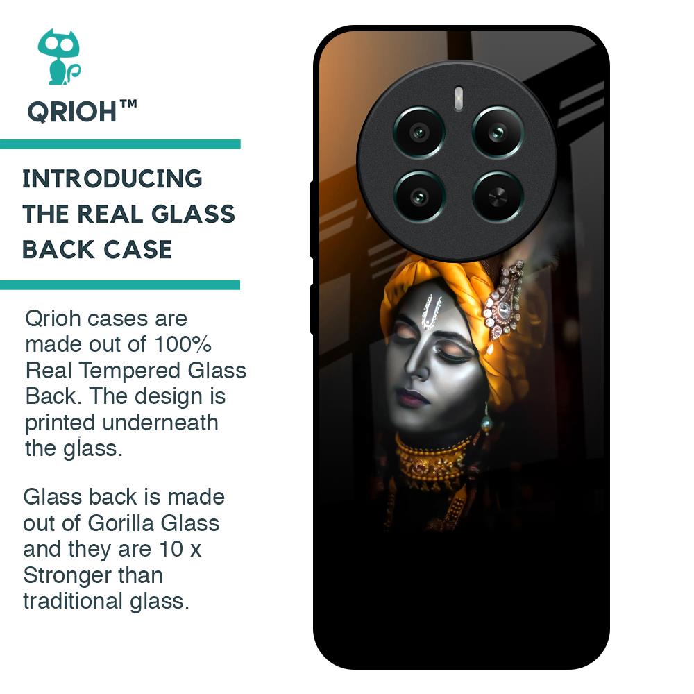 Ombre Krishna Glass Case for Realme 12 Plus 5G
