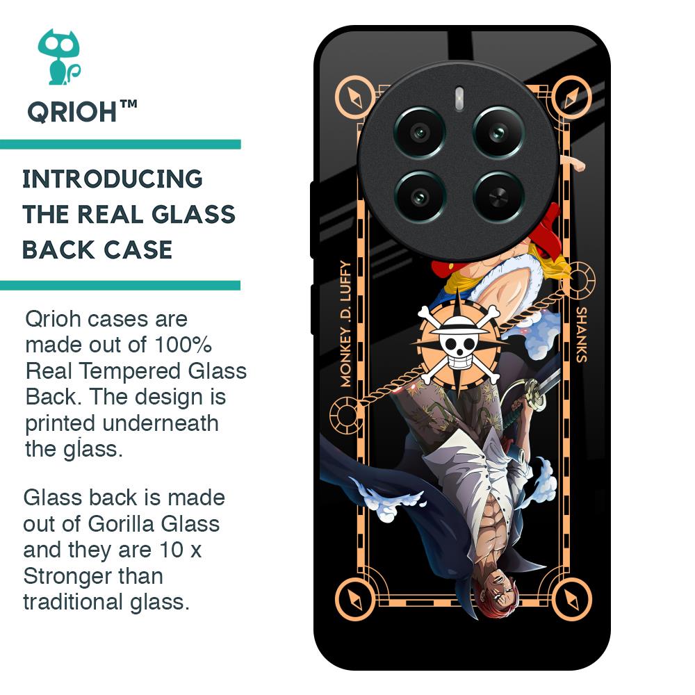 Shanks & Luffy Glass Case for Realme 12 Plus 5G