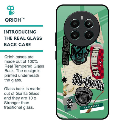Slytherin Glass Case for Realme 12 Plus 5G