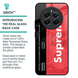 Supreme Ticket Glass Case for Realme 12 Plus 5G