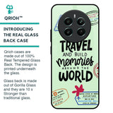 Travel Stamps Glass Case for Realme 12 Plus 5G