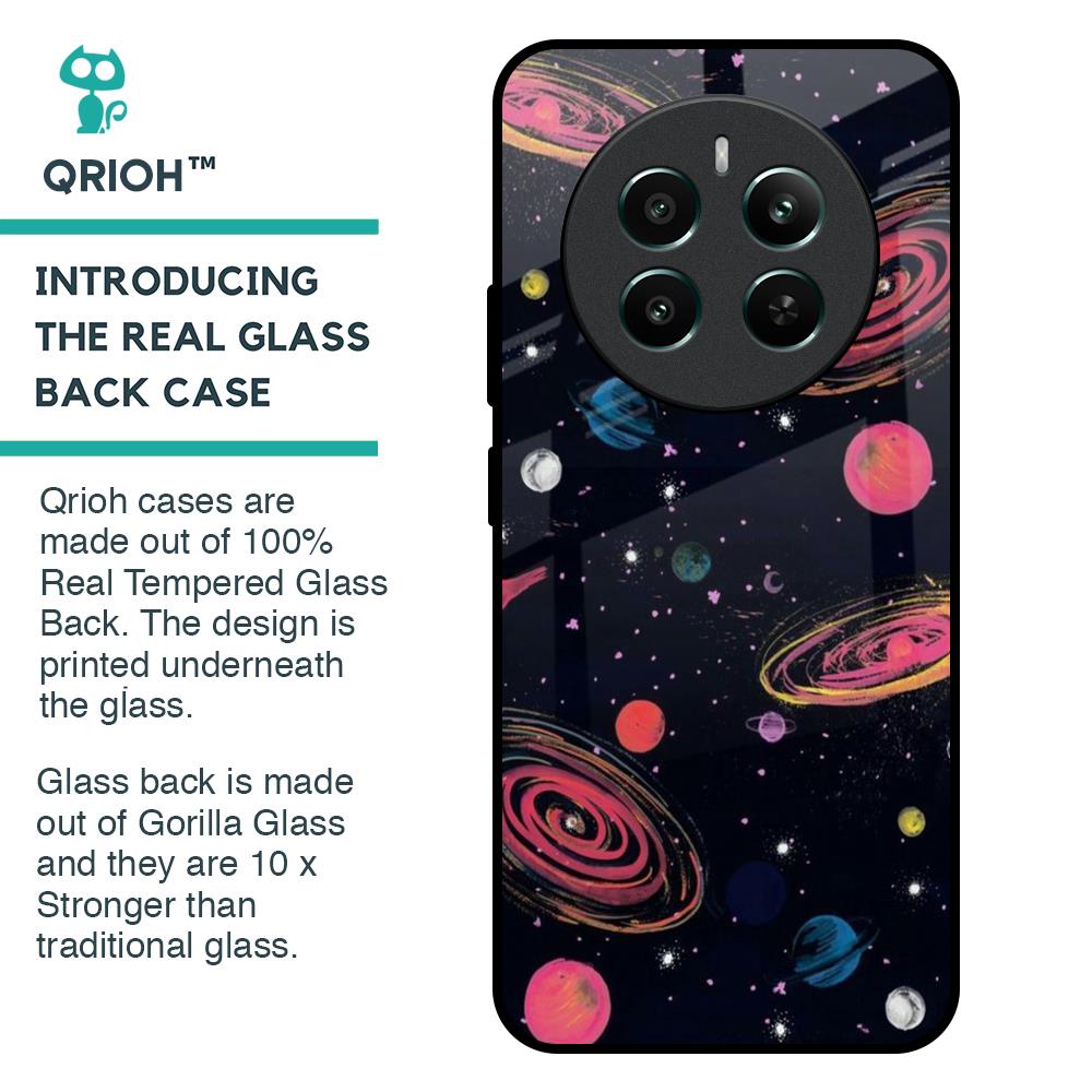 Galaxy In Dream Glass Case For Realme 12 Plus 5G