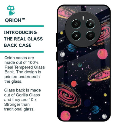 Galaxy In Dream Glass Case For Realme 12 Plus 5G