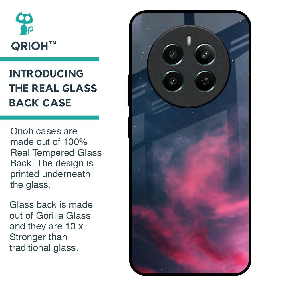 Moon Night Glass Case For Realme 12 Plus 5G