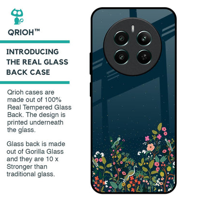 Small Garden Glass Case For Realme 12 Plus 5G
