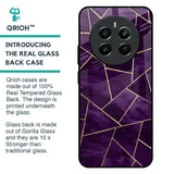 Geometric Purple Glass Case For Realme 12 Plus 5G
