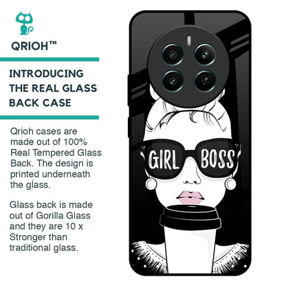 Girl Boss Glass Case For Realme 12 Plus 5G