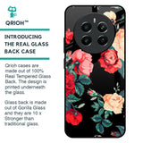 Floral Bunch Glass Case For Realme 12 Plus 5G