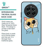 Adorable Cute Kitty Glass Case For Realme 12 Plus 5G