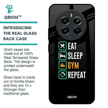Daily Routine Glass Case for Realme 12 Plus 5G