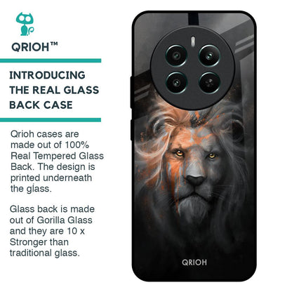 Devil Lion Glass Case for Realme 12 Plus 5G