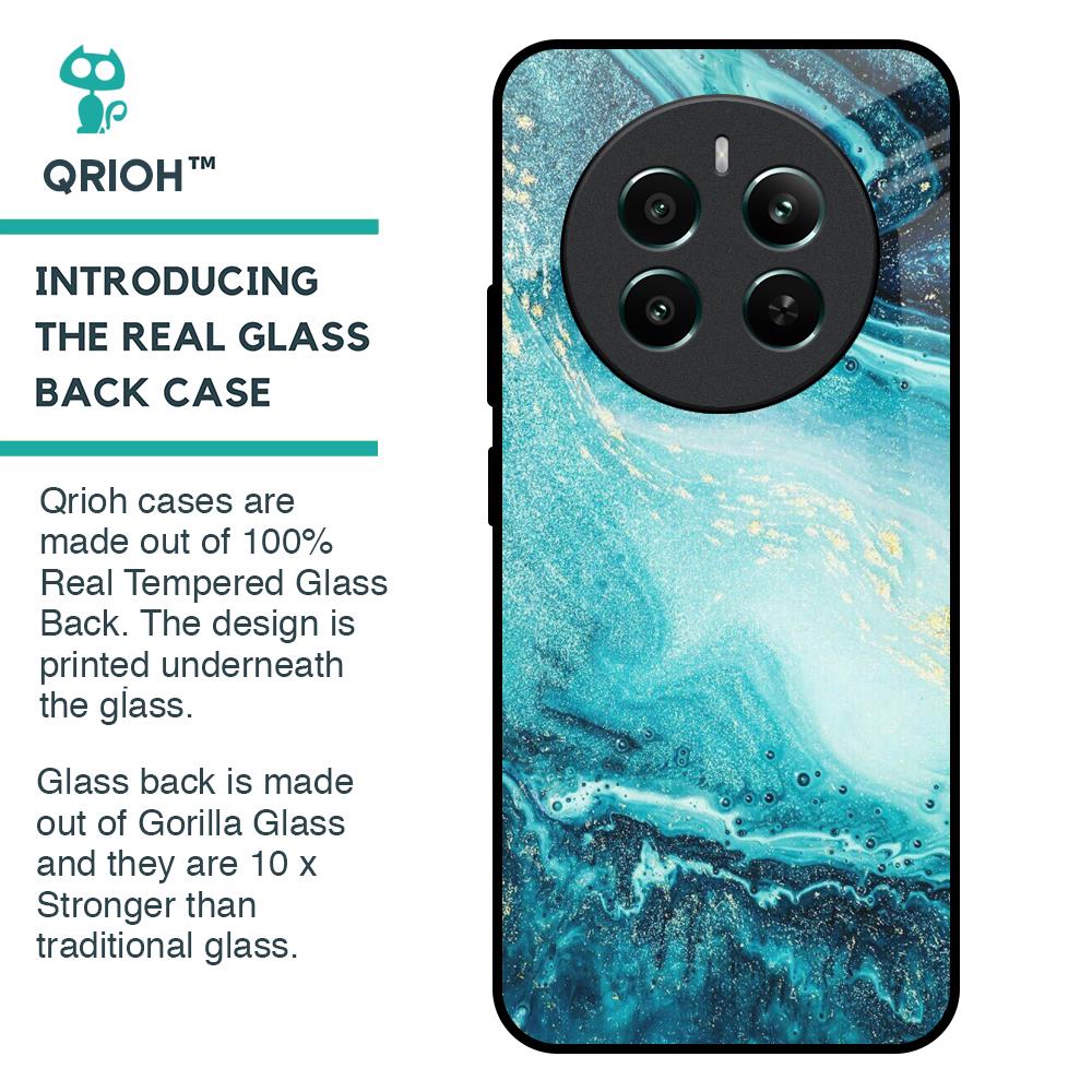 Sea Water Glass Case for Realme 12 Plus 5G