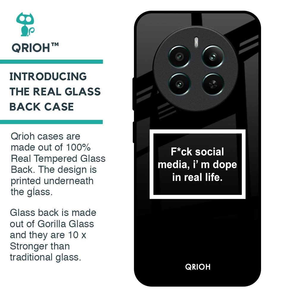 Dope In Life Glass Case for Realme 12 Plus 5G