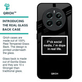 Dope In Life Glass Case for Realme 12 Plus 5G