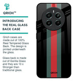 Vertical Stripes Glass Case for Realme 12 Plus 5G