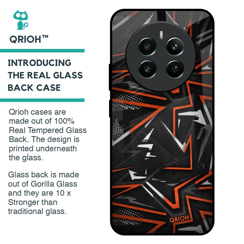 Vector Art Glass Case for Realme 12 Plus 5G
