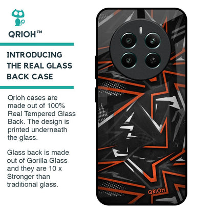 Vector Art Glass Case for Realme 12 Plus 5G