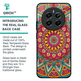 Elegant Mandala Glass Case for Realme 12 Plus 5G