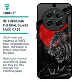 Red Moon Tiger Glass Case for Realme 12 Plus 5G