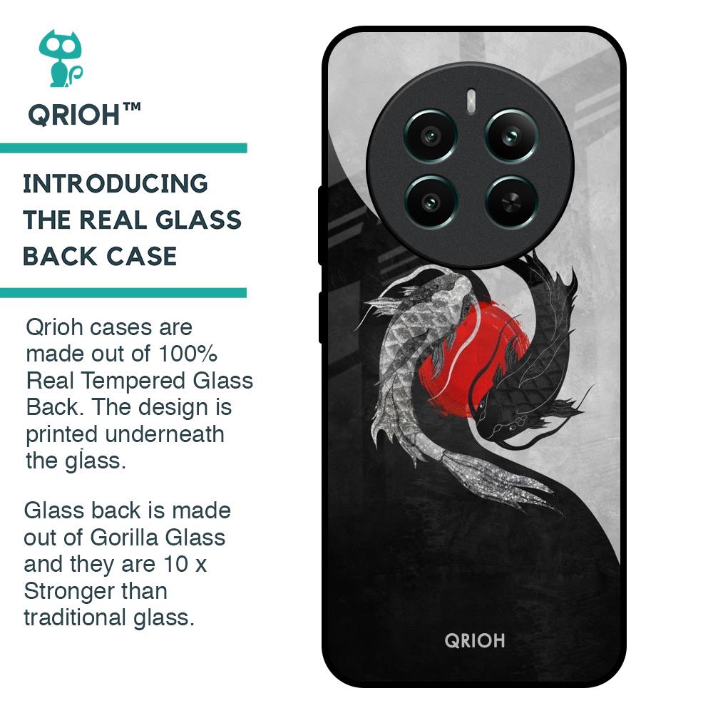 Japanese Art Glass Case for Realme 12 Plus 5G