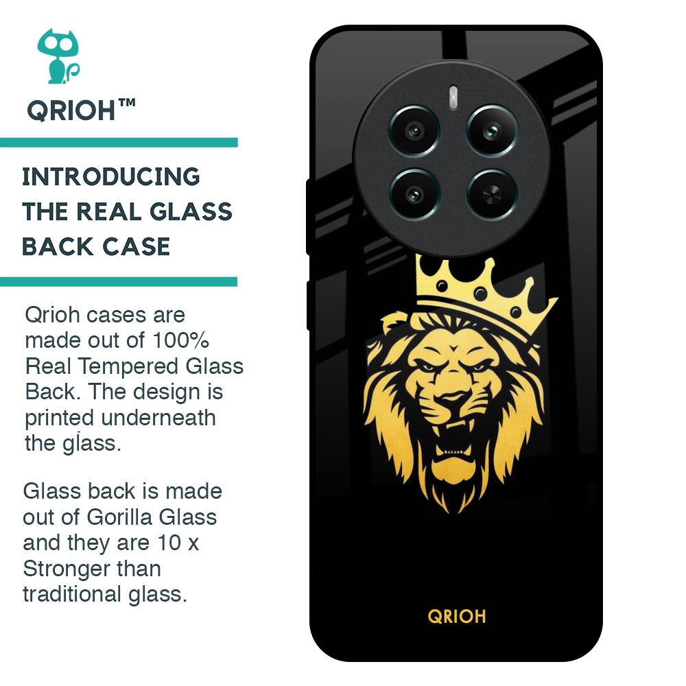Lion The King Glass Case for Realme 12 Plus 5G