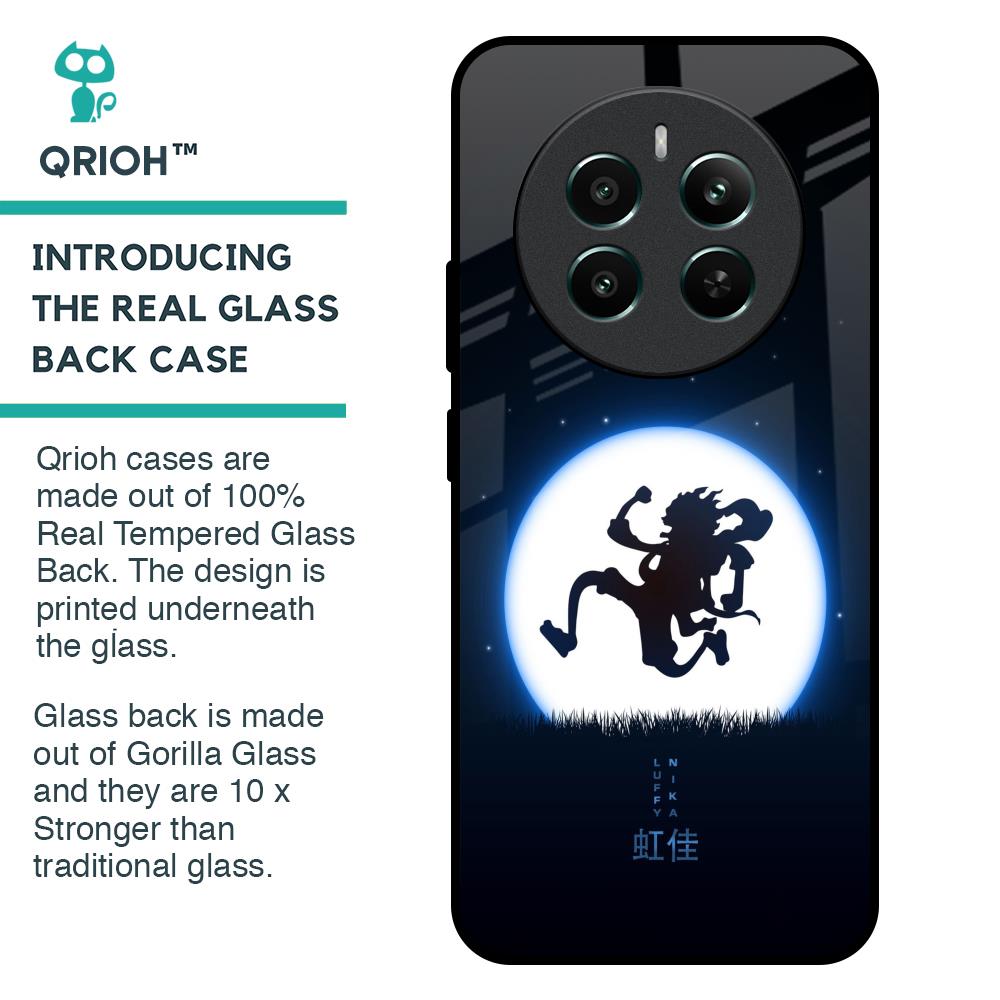 Luffy Nika Glass Case for Realme 12 Plus 5G