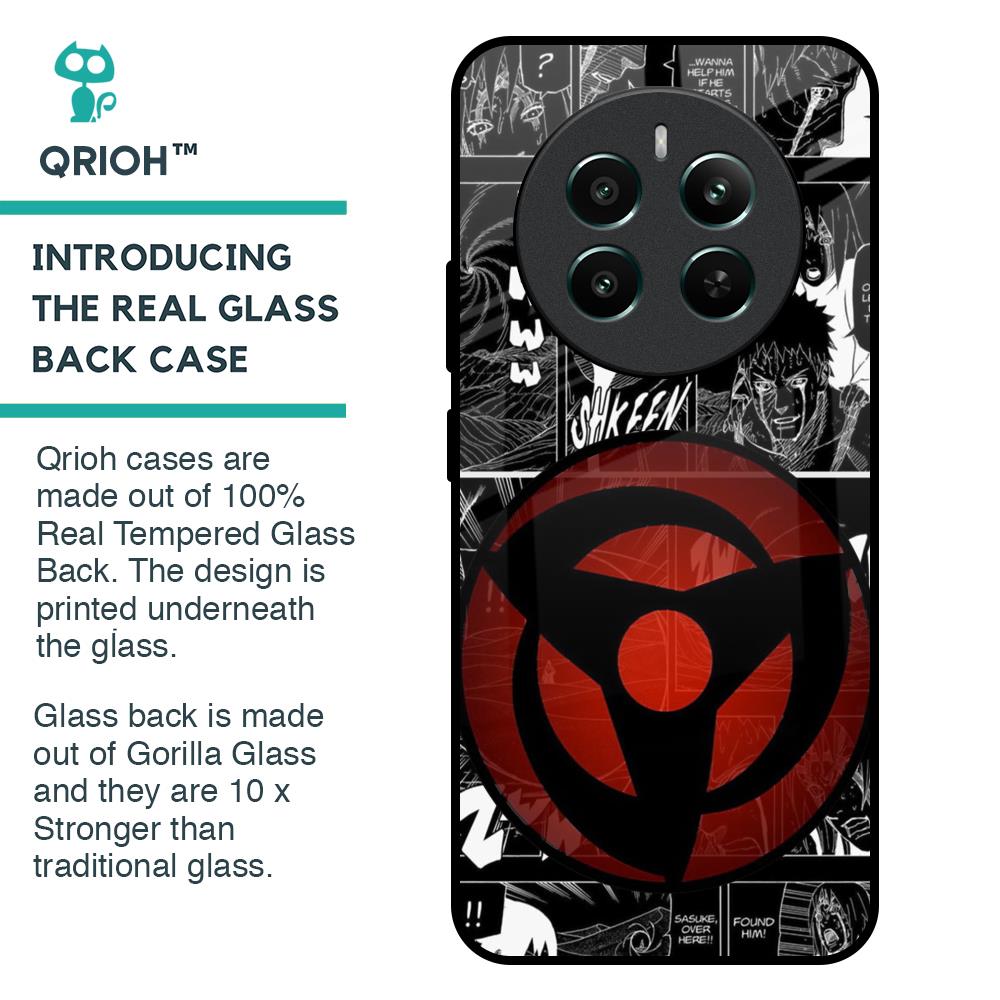 Sharingan Glass Case for Realme 12 Plus 5G