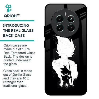 Monochrome Goku Glass Case for Realme 12 Plus 5G