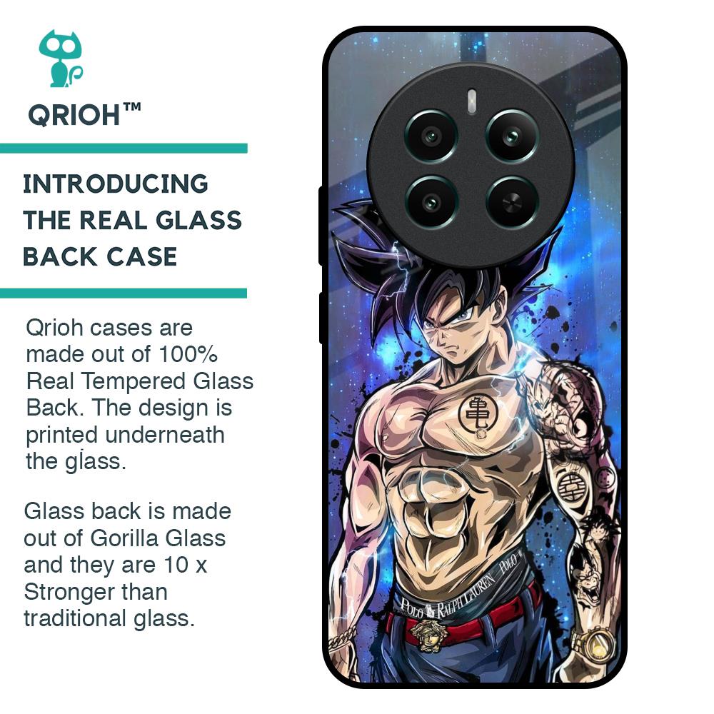 Branded Anime Glass Case for Realme 12 Plus 5G