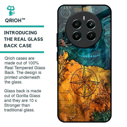 Architecture Map Glass Case for Realme 12 Plus 5G