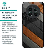 Tri Color Wood Glass Case for Realme 12 Plus 5G