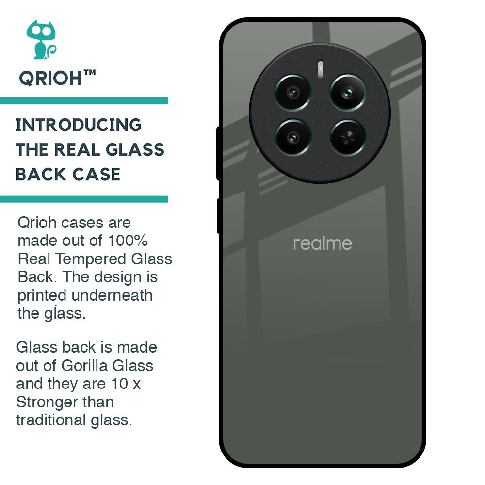 Charcoal Glass Case for Realme 12 Plus 5G