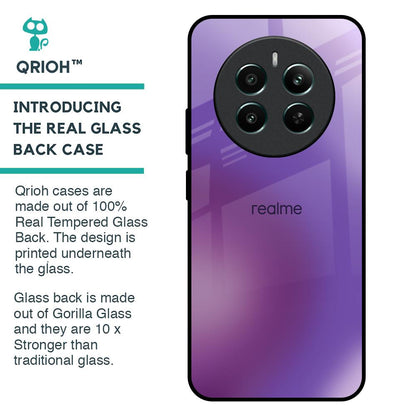 Ultraviolet Gradient Glass Case for Realme 12 Plus 5G